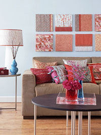 low cost high style decorate with paper
