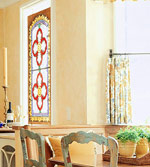 stained glass windows